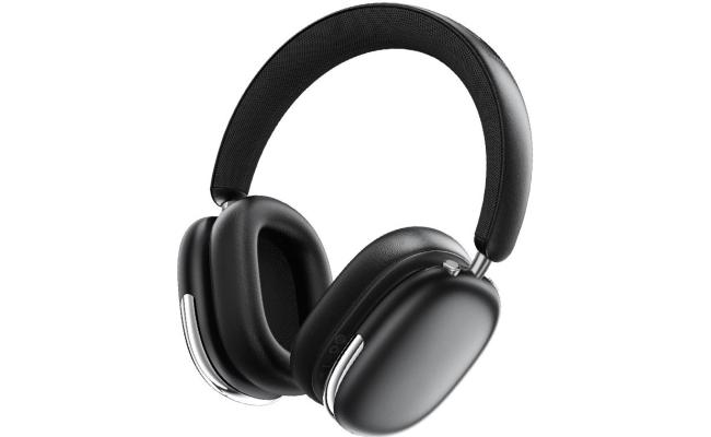 ACEFAST H9 ANC 30dB Hybrid Noise Cancelling Wireless Bluetooth 5.4 Headphone 40MM Speaker Music Sports Over the Ear HiFi Headsets offering 55 hours of music time or 40 hours of talk time - Gray